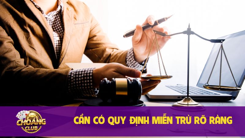 Miễn trừ trách nhiệm Choangclub: Vai trò trong cá cược 2 Các điều khoản minh bạch là cơ sở duy trì sự tin cậy