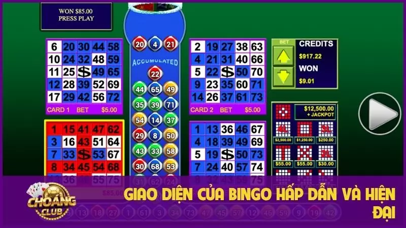 Bingo – Trò chơi số học đơn giản nhưng đầy cuốn hút 1 Giao diện của Bingo hấp dẫn và hiện đại