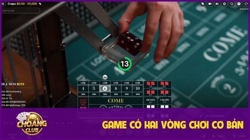 Game có hai vòng chơi cơ bản