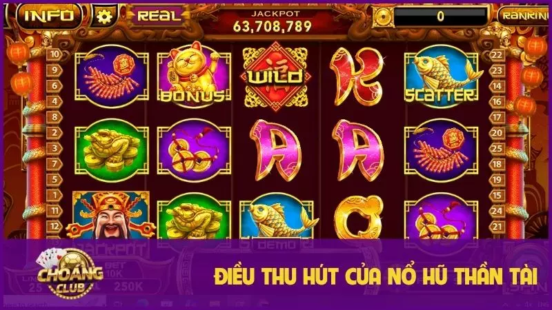 Nổ hũ Thần Tài – Trò chơi của chiến lược và vận may 1 Điều thu hút của nổ hũ Thần Tài